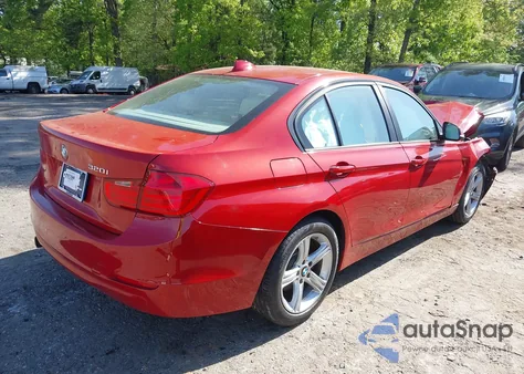 2015 BMW 320I z USA, uszkodzony, nr VIN WBA3B1G51FNT04302